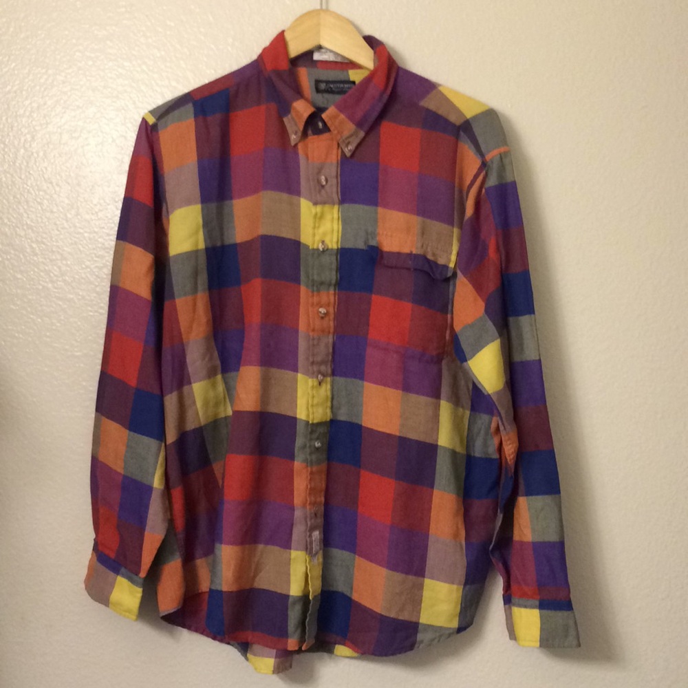 Austin reed regent street checker shirt button l/s